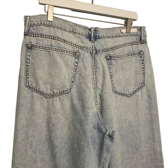 Cello Wide Leg Acid Wash Highwaist Jeans 13 - Picture 9 of 11